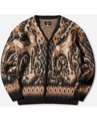 Needles - Men S Paisley Mohair Cardigan - Lyst