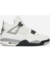 Nike - Air Jordan 4 Sneakers White Cement - Lyst