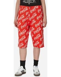 ERL - Coca-cola Printed Canvas Shorts - Lyst
