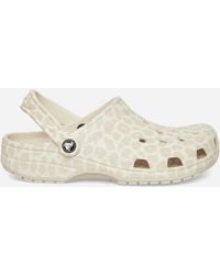 Crocs™ - Women S Classic Animal Clogs Almond Tint / Leopard - Lyst