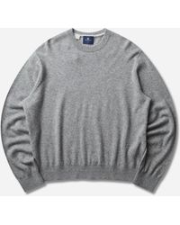 Levi's - Men S Blue Tab Cashmere Sweater Stone - Lyst