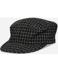 Undercover - Wool Work Cap Check - Lyst