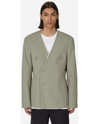 Kiko Kostadinov - Oma Reversible Blazer Stone - Lyst