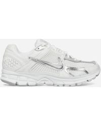 Nike - Women S Zoom Vomero 5 Sneakers White / Metallic Silver - Lyst