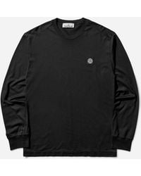 Stone Island - 60/2 Cotton Jersey Longsleeve T-Shirt - Lyst