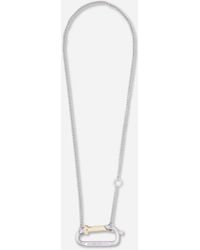 Aries - Mini Carabiner Chain Necklace - Lyst