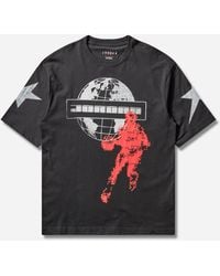 Nike - Men S Graphic T-shirt Off Noir - Lyst