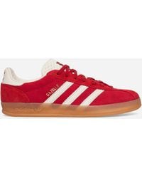 adidas - Gazelle Indoor Pro Sneakers Victory Red / Core White - Lyst