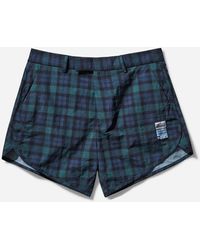 Martine Rose - S Tailored Gym Short Tartan - Lyst