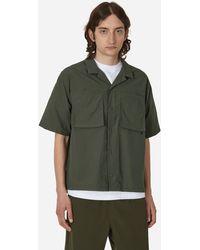 Wild Things - Half Sleeve Camp Shirt Olive - Lyst