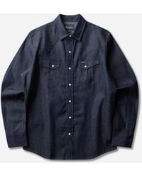 Wrangler - Bell Regular Indigood Icons 27Mw Western Shirt Raw - Lyst