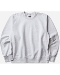 Nike - S Energy Crewneck Sweatshirt Birch Heather - Lyst