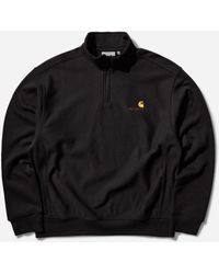 Carhartt - Half Zip American Script Sweashirt - Lyst