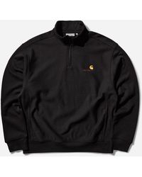 Carhartt - Half Zip American Script Sweashirt - Lyst