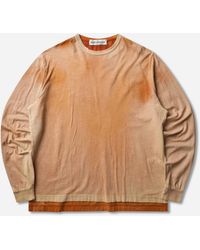 Our Legacy - S Cruise Longsleeve T-Shirt Sprouting Ocean Print - Lyst