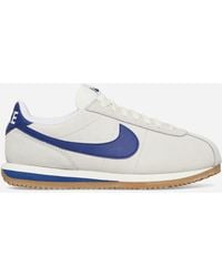 Nike - Cortez Brand-embellished Leather Low-top Trainers - Lyst