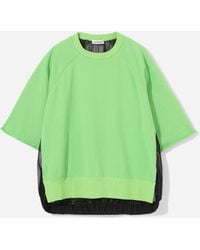 Undercover - S Mesh Cotton T-Shirt Light - Lyst