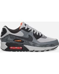 Nike - Air Max 90 Premium Cinder Cone Sneakers Smoke Grey / Black - Lyst