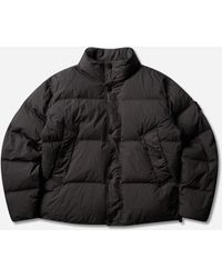 Stone Island - Men S Crinkle Reps Ny Down Jacket Lead - Lyst