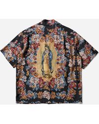 Kapital - Men S Silk Rayon Champetre Maria Wrangle Collar Aloha Shirt - Lyst