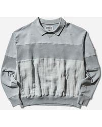 Cav Empt - Overdye Collared Light Crewneck Sweatshirt - Lyst