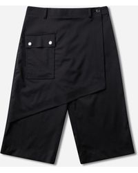 Kiko Kostadinov - Women S Linnet Wrap Culottes Crow - Lyst