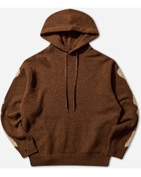 Kapital - Men S 5g Wool Bone Hooded Sweater - Lyst