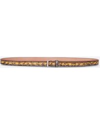 Dries Van Noten - Printed Leather Belt - Lyst