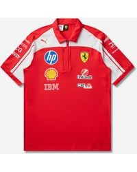 PUMA - Scuderia Ferrari Hp Replica Authentic Polo - Lyst