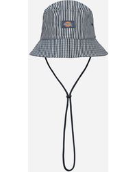 Dickies - Hickory Bucket Hat Blue - Lyst