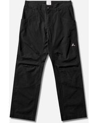 ROA - Men S Crimp Shaped Cotton Pants Anthracite - Lyst