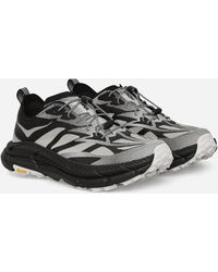 Hoka One One - Stealth/tech Mafate Speed 4 Lite Sneakers Black / White - Lyst