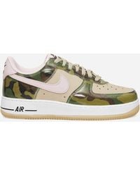 Nike - Air Force 1 Low Retro Sneakers Desert Khaki / Pink Foam - Lyst