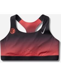 Nike - Women S Swift Dri-fit High-support Lightly Lined Sports Bra / Bright Crimson - Lyst