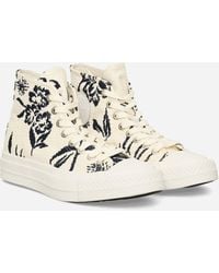 Converse - Chuck Taylor All Star First String Sneakers Floral / Snow White / Marshmallow - Lyst