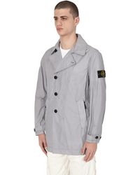 Stone Island Shadow Project Synthetic Naslan Light Watro Button Mac in Pink  for Men - Lyst