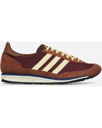 adidas - Sl 72 Sneakers Maroon / Almost Yellow / Preloved Brown - Lyst
