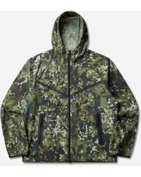 Nike - S Tech Dri-Fit Woven Full-Zip Jacket Sage - Lyst