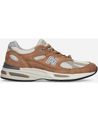 New Balance - Made In Uk 991v2 Nostalgic Sepia Sneakers Coco Mocca / Rainy Day - Lyst