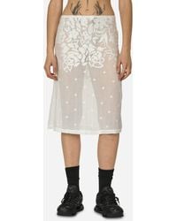 MARRKNULL - Lace Skirt - Lyst