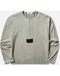 Kiko Kostadinov - S Sargo Long Sleeve Henley Seashore - Lyst