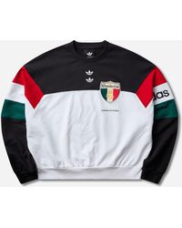 adidas - Willy Chavarria Chavarria Fleece Crewneck Sweatshirt - Lyst