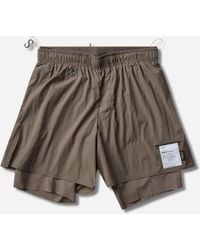 Satisfy - S Rippy Cordura 8In Trail Shorts Morel - Lyst