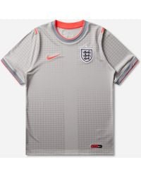 Nike - England X Palace Academy Pro Shortsleeve Soccer Top Pewter Bright Crimson - Lyst
