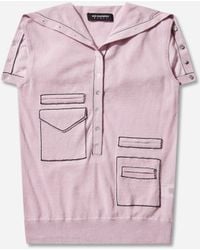 Kiko Kostadinov - S Kreiner Knit Rollneck Top Pale - Lyst
