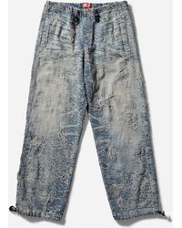 DIESEL - S D-Martial Distressed Denim Pants - Lyst