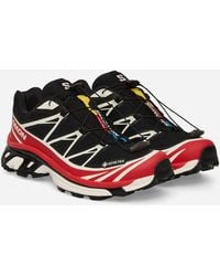 Salomon - Xt-6 Gore-tex Sneakers / Flame Scarlet / Vanilla Ice - Lyst