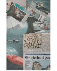 Serapis - Newspaper Cut Bedsheets - Lyst