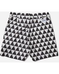 Neighborhood - Men S Triangle Pattern Shorts - Lyst