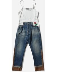 Undercover - S All-In-One Denim Pants Light - Lyst